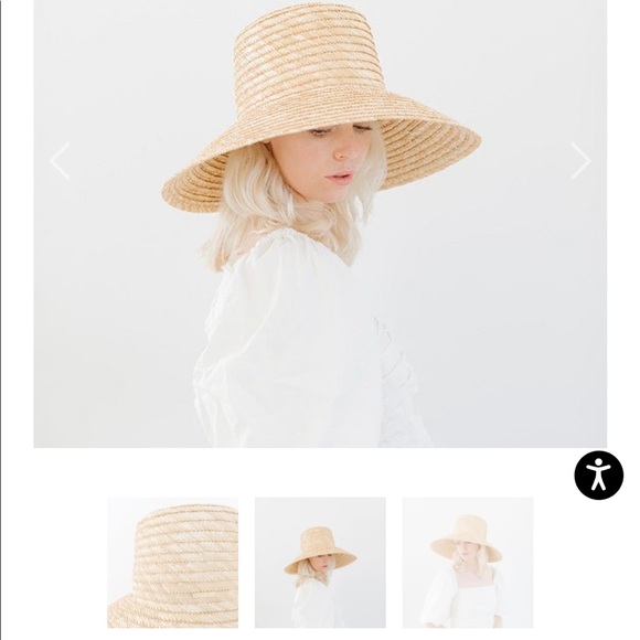 GIGI PIP Accessories - Gigi Pip Jolie Boater Natural Straw Hat